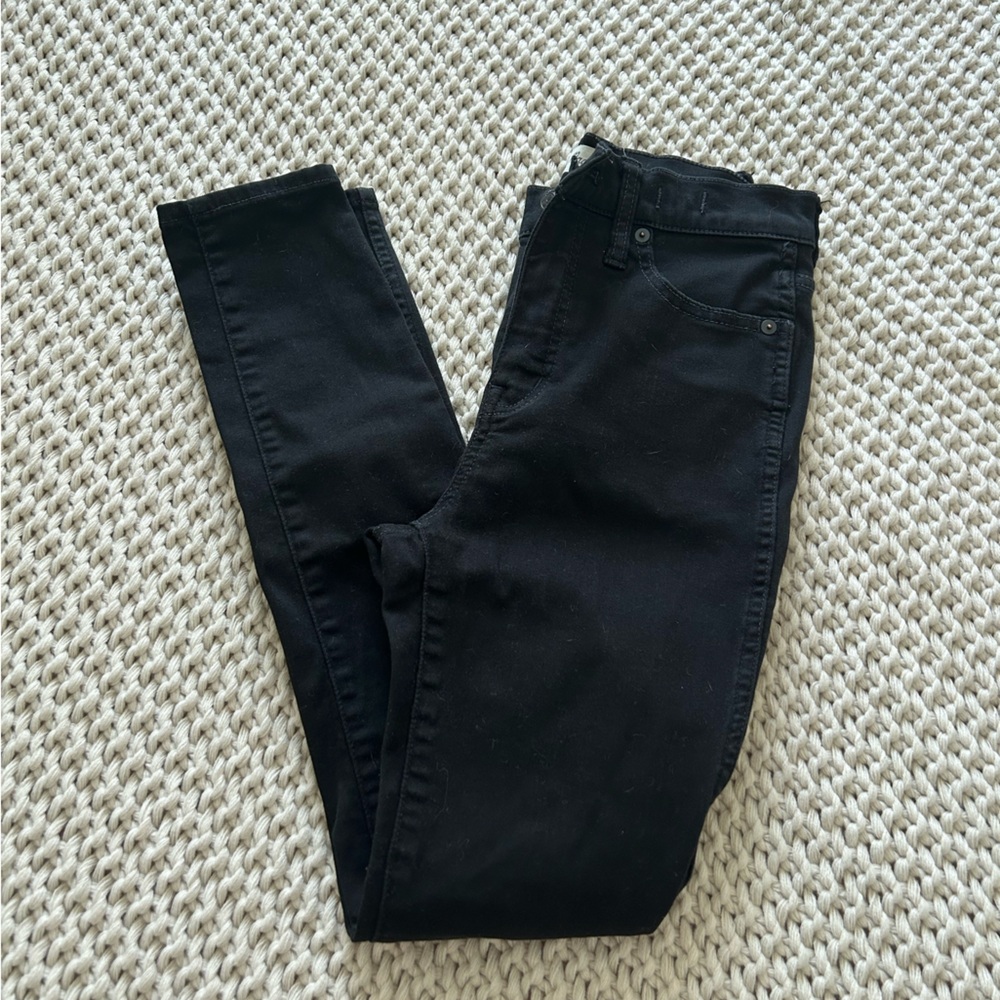 Madewell Black Skinny Jeans